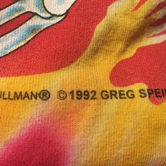 GRATEFUL DEAD Lithuania 1992 Basketball Shirt - Picture 6 of 9